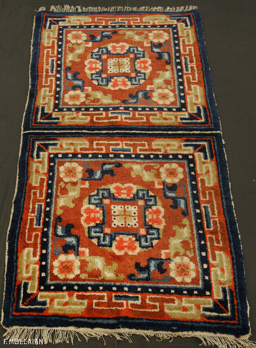 Semi-Antique Tibetan Rug n°:66404313